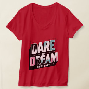 Camiseta En voz alta y clara: negrita y negrita