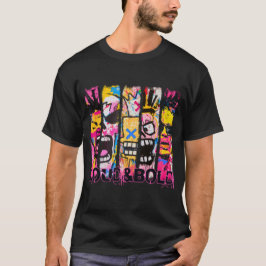 Camiseta En voz alta y negrita - Diseño de arte callejero e