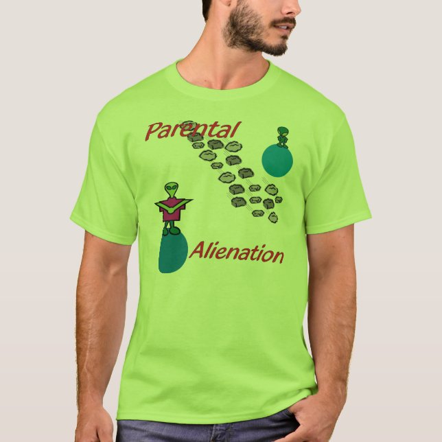 Camiseta Enajenación parental (Anverso)