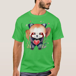 Camiseta Enamorada de este Kawai Red Panda
