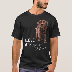 Camiseta Enamorado de Labrador Retriever