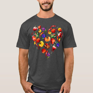 Camiseta Enamorado de las verduras, regalo de Día de San Va