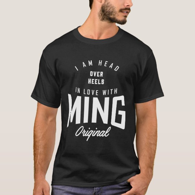 Camiseta Enamorado de Ming (Anverso)