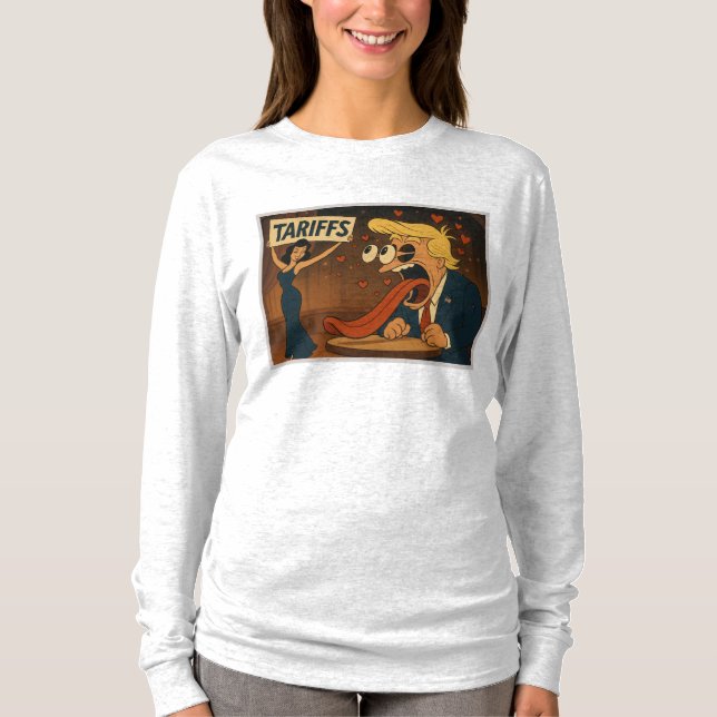 Camiseta Enamorándose de los aranceles (Anverso)
