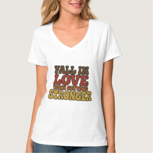 Camiseta Enamórate de Fortalecerte Fitness de Otoño