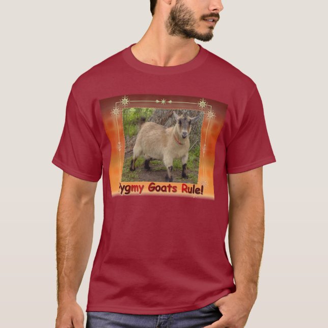 camiseta enana de la regla de las cabras (Anverso)