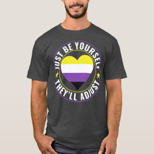 Camiseta Enby LGBT no binario Be YourTheyll