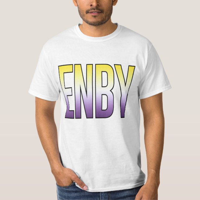 Camiseta ENBY - No binario (Anverso)