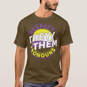 Camiseta Enby no binario respeta a mi comunidad LGBT