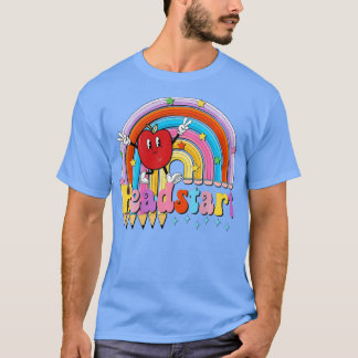 Camiseta Encabezamiento De La Cabeza Enseñanza Niños Retro