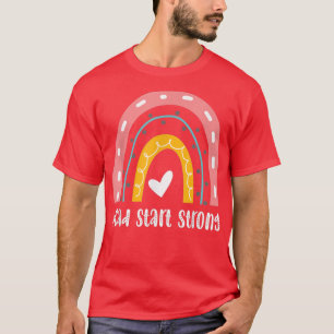 Camiseta Encabezar un fuerte aprendizaje de la educación pr