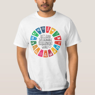 Camiseta Encabezemos los Objetivos de Desarrollo Sostenible