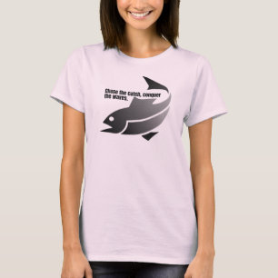 Camiseta Encadenar la captura, conquistar las olas.