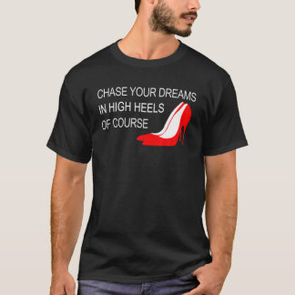 Camiseta Encadenar Tus Sueños Con Tos Altos - Inspirador