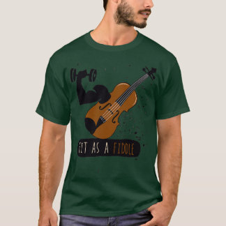 Camiseta encajar como un violín