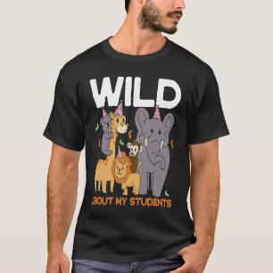 Camiseta Encantado acerca de mi alumno profesor de Animales