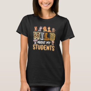 Camiseta Encantado acerca de mi alumno profesor de Animales
