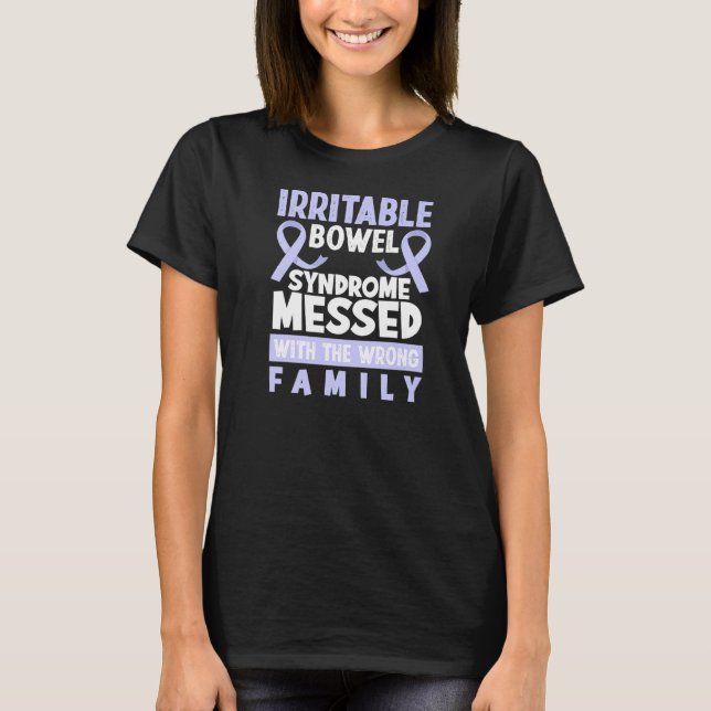 Camiseta Encantado Con El Irritable Síndrome Bowel De La Fa (Anverso)