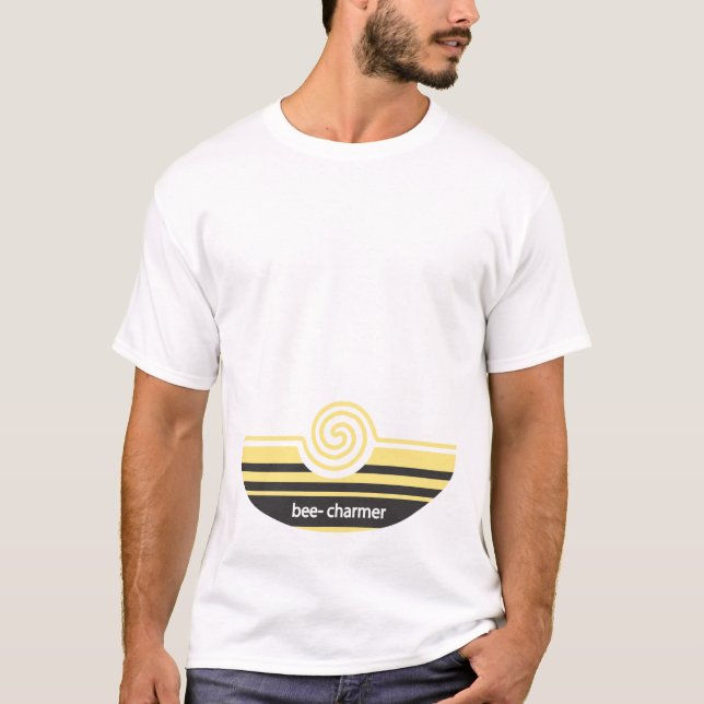 Camiseta encantador de la abeja (Anverso)