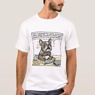Camiseta Encantador de Oídos de Murciélago: Perrito Francés