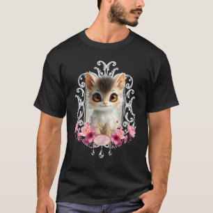 Camiseta Encantador, gatito esponjoso