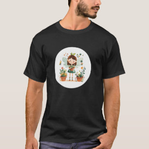 Camiseta Encantador jardinero hada para una hermosa floraci