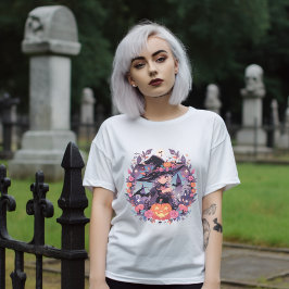 Camiseta "Encantador místico" Halloween Anime Witch