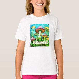 Camiseta Encantador Mundo de Hongos un SS Blanco