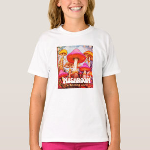 Camiseta Encantador Mundo de las Setas un SS Blanco