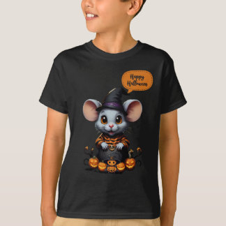 Camiseta Encantador Ratón Halloween - Fiesta festivo de cal