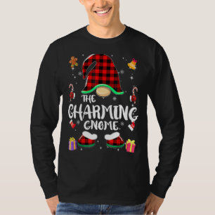 Camiseta Encantadora Gnome Búfalo de la familia de juego ro