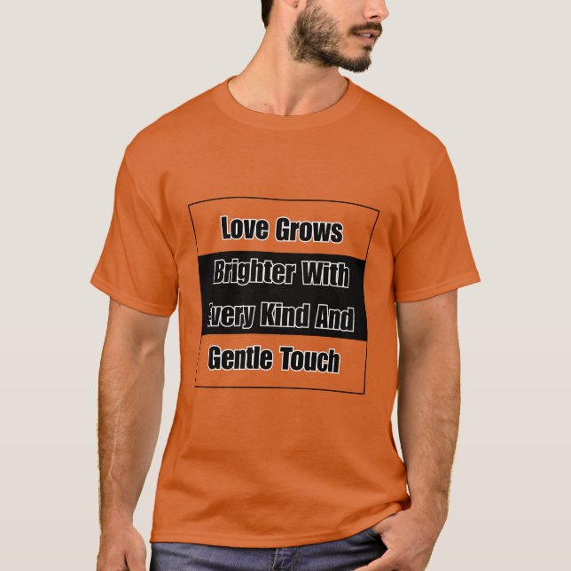 Camiseta encantadora para hombres (Anverso)
