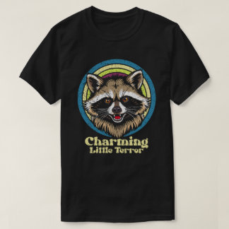 Camiseta Encantadora pequeña terrorífica Mapache Basura Clá