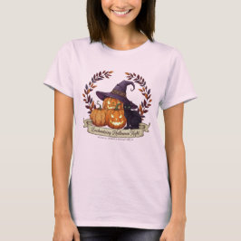 Camiseta Encantadoras Noches de Halloween Camisas de Calaba