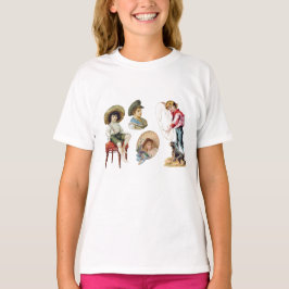 Camiseta Encantadores niños victorianos y la colonia de per