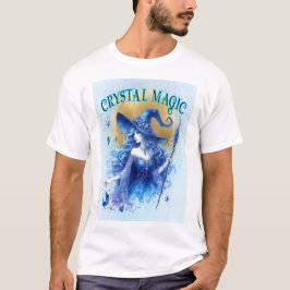 Camiseta Encantamiento de Luz Lunar Cristal Magia