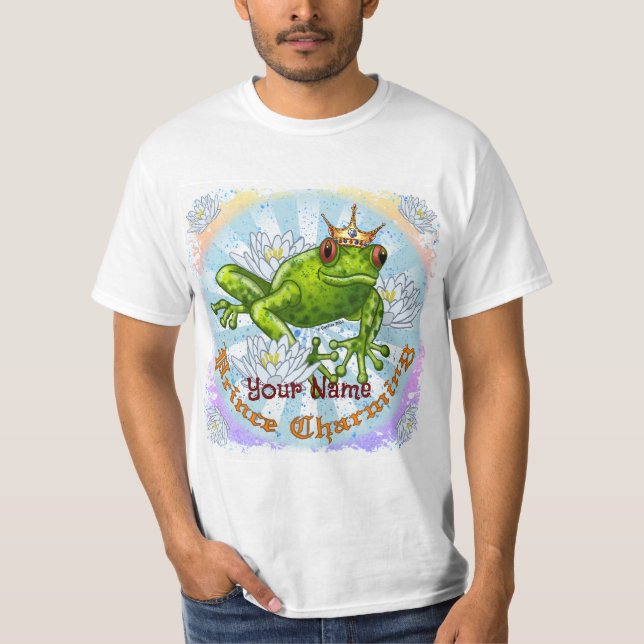 Camiseta Encantamiento del príncipe de la rana (Anverso)