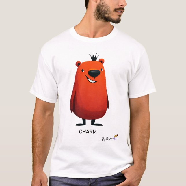 Camiseta Encantar Monstruo | Diseño Original con Humor (Anverso)