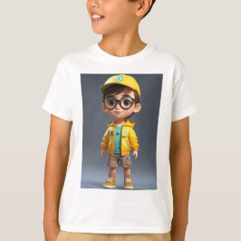 Camiseta "Encanto Adorable: Niño Pegatina Tee"