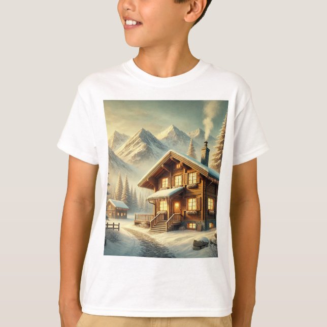 Camiseta Encanto alpino (Anverso)