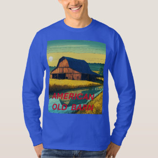 Camiseta Encanto de campo vintage - Manga larga básica T-Sh