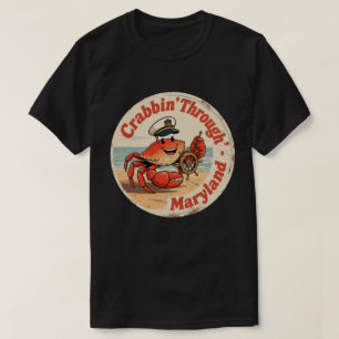Camiseta Encanto de Chesapeake_ Capitán de cangrejo de Mary