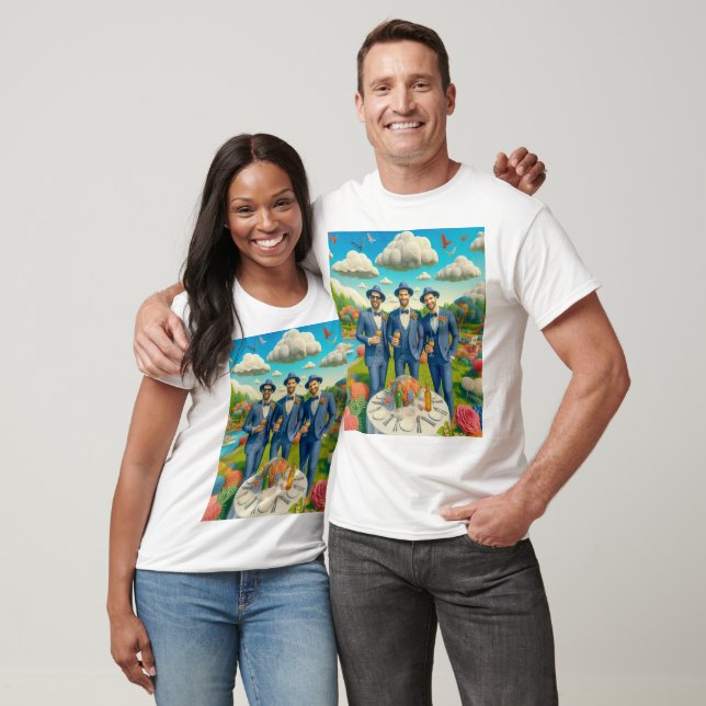 Camiseta Encanto de Despedida de Soltero Feliz (Unisexo)