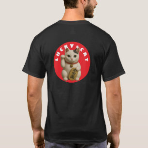 Camiseta Encanto de un gato suertudo japonés