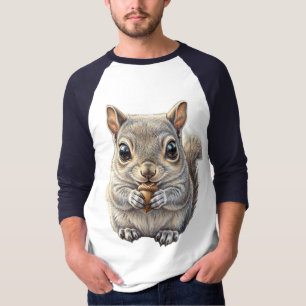 Camiseta Encanto del bosque Recolector de nueces de ardilla