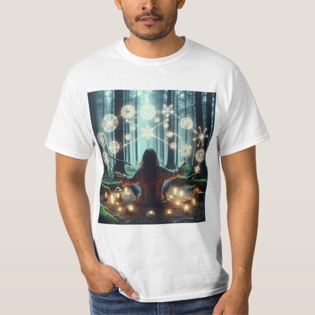 Camiseta Encanto Mágico: Diseño de Magia y Misterio (Anverso)