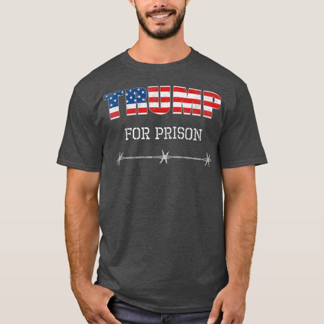 Camiseta Encarcelar a Trump contra Donald Trump (Anverso)