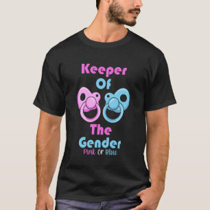 Camiseta Encargado de la fiesta de revelación de género Div