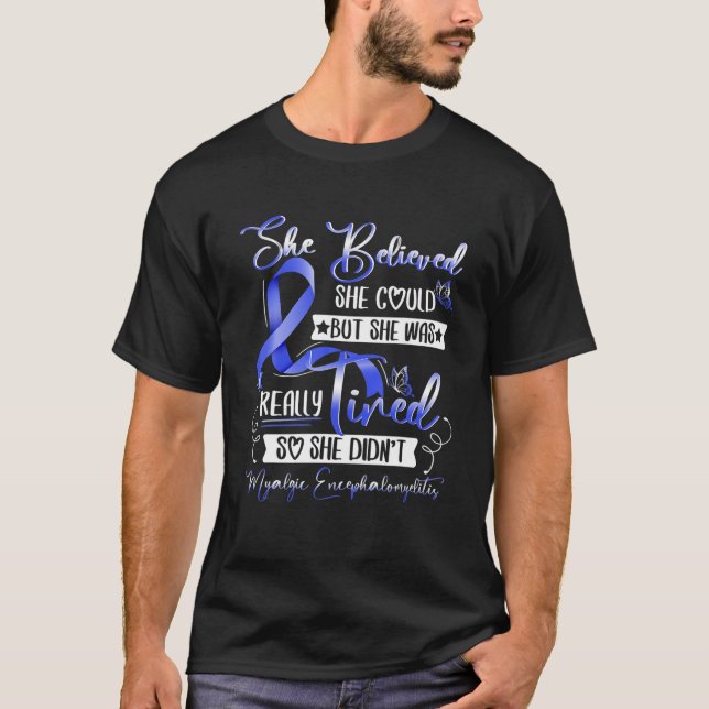 Camiseta Encefalomielitis Miálgica Sensibilización (Anverso)