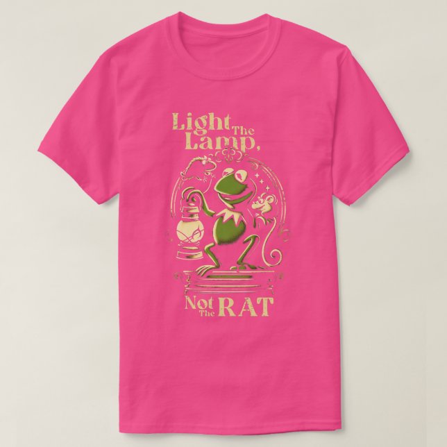 Camiseta Encender la lámpara no el fanart de Rat Kermit (Diseño del anverso)